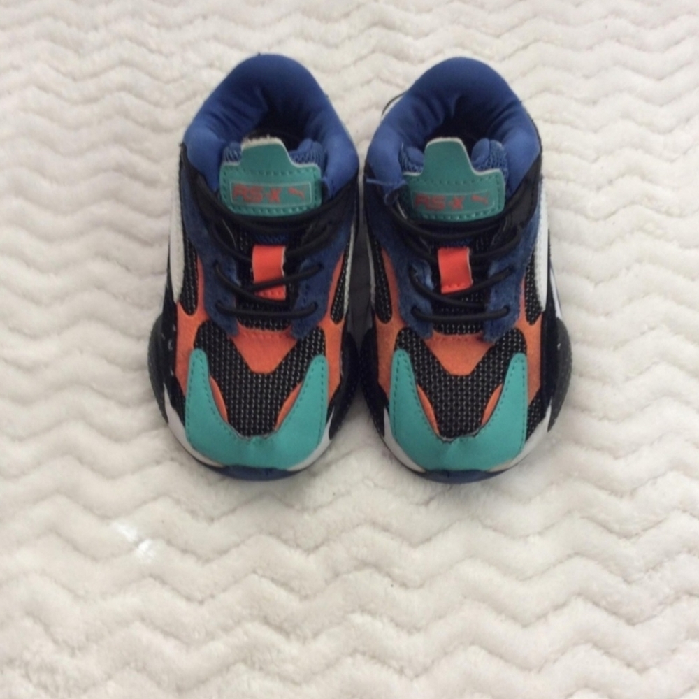 Puma RS-X Puzzle Multi-colored Baby/Toddlers Low Top Sneakers Size 6C